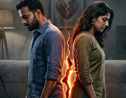 Couple sitting together feeling emotionally distant in a modern relationship